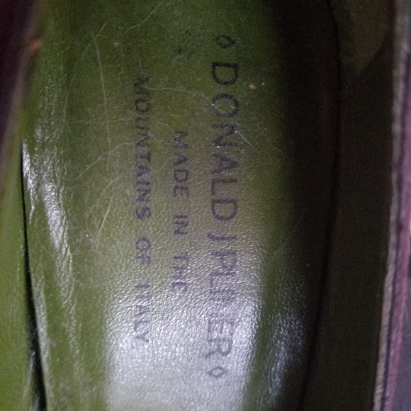 Designer suede & leather shoes - Picture 3 of 6